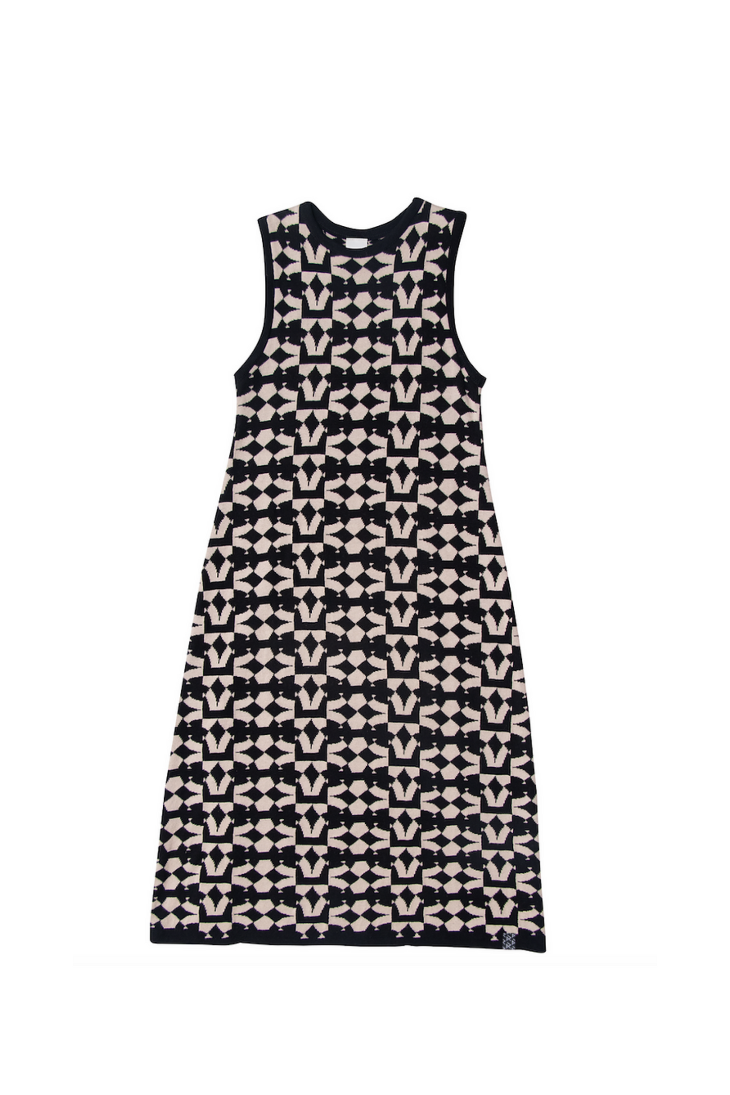 Sleeveless deco dress