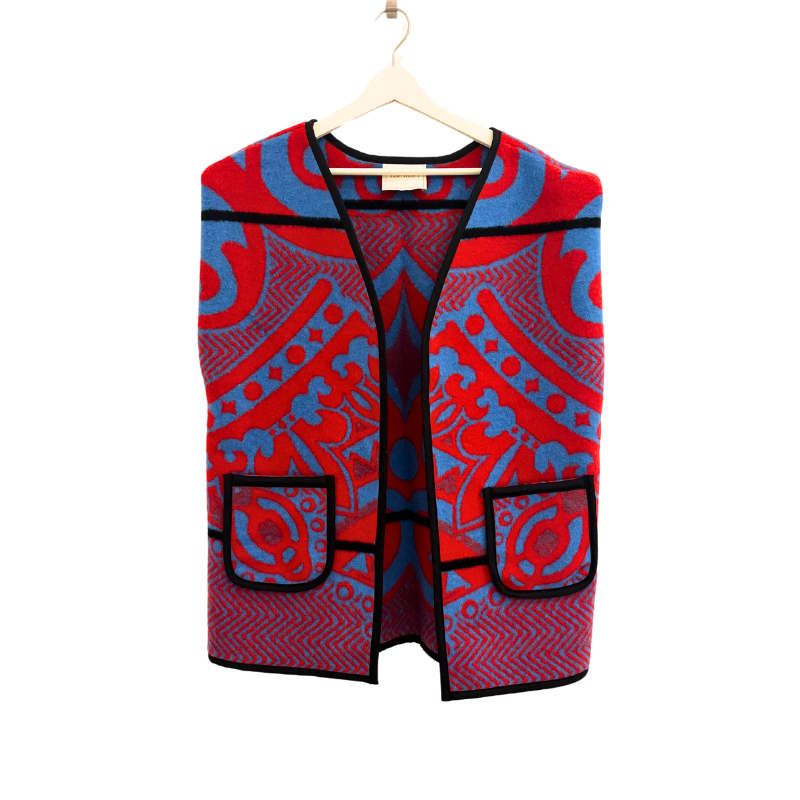 Sotho Vest - Cardinal